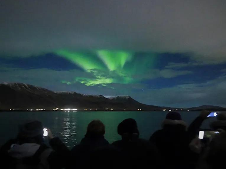 Lights from the boat