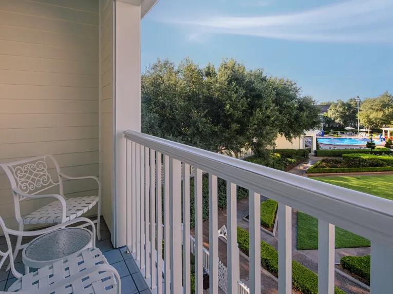 Balcony View at Boardwalk Inn
