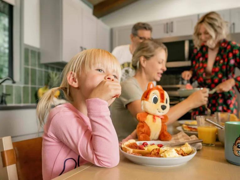 Breakfast at Cabins at Fort Wilderness