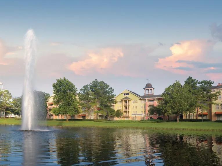Lake at Saratoga Springs in Walt Disney World