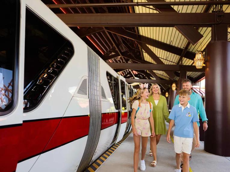 Polynesian Village Resort Monorail