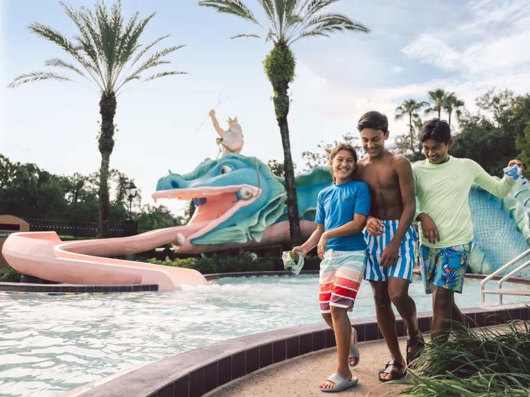 Port Orleans French Quarter Pool 