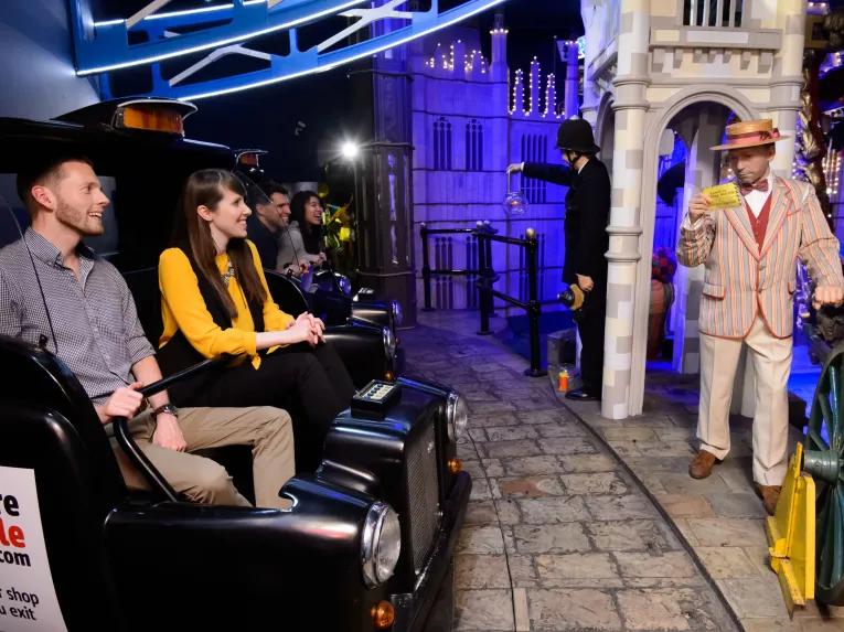 Spirit of London Taxi Madame Tussauds