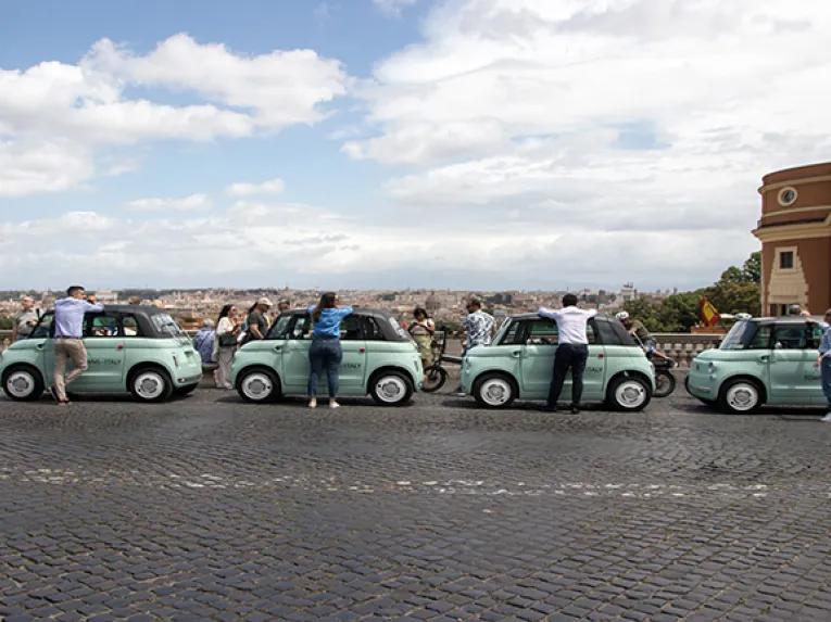 E-cars with passengers