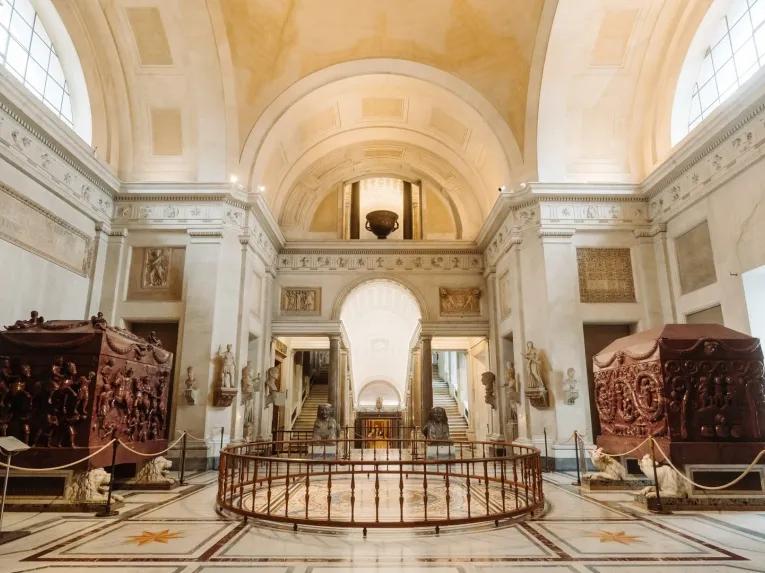 Alone in the Vatican Museum