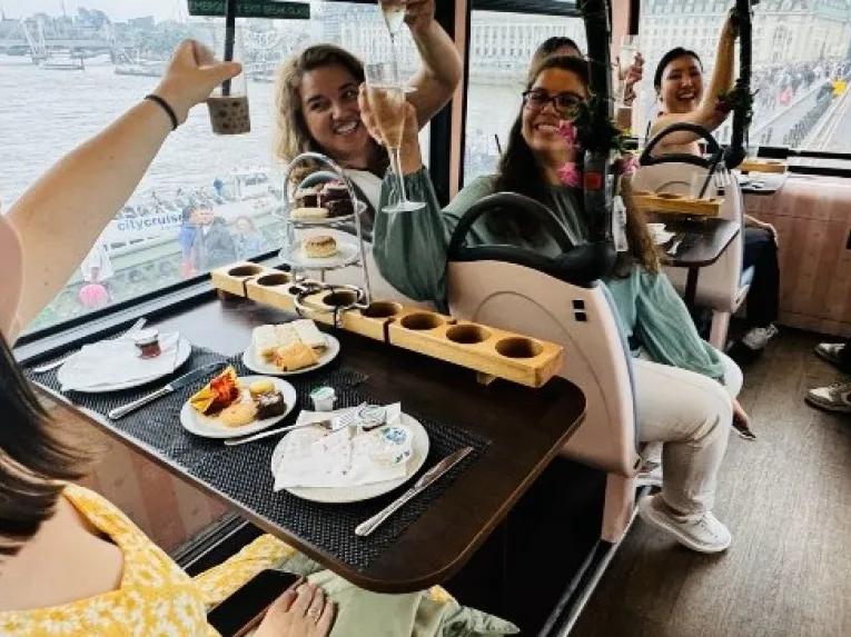 Coldplay Afternoon Tea Bus