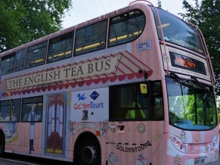 Coldplay Afternoon Tea Bus