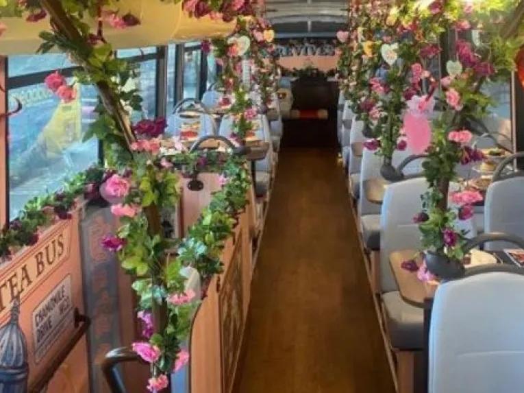 Coldplay Afternoon Tea Bus