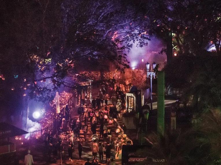 Central Park Scare Zone at Universal Orlando Halloween Horror Nights