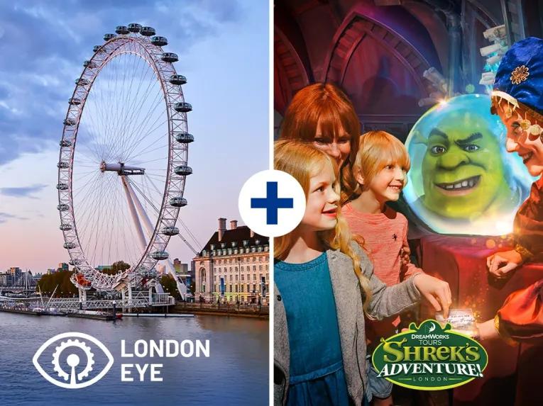 London Eye & Shrek