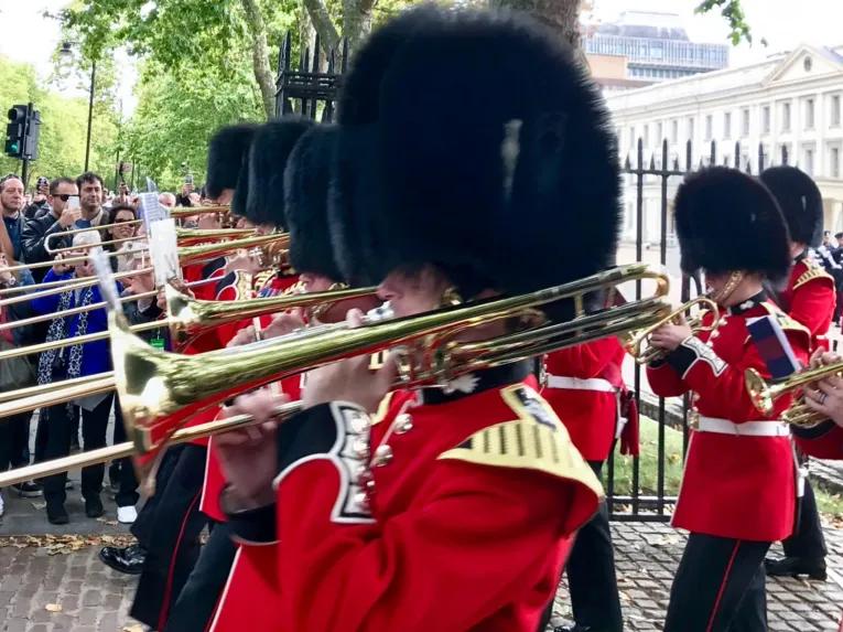 London Westminster Express and Guard Change