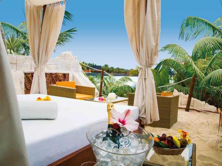 siam park vip cama balinesa 