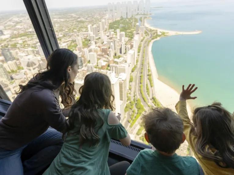 View from 360 Chicago