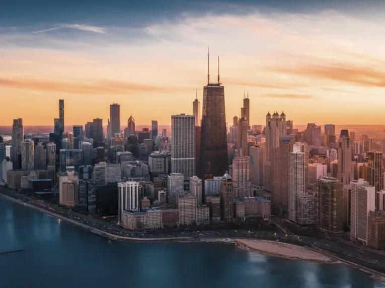 View from 360 Chicago