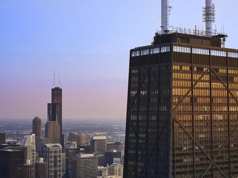 View from 360 Chicago