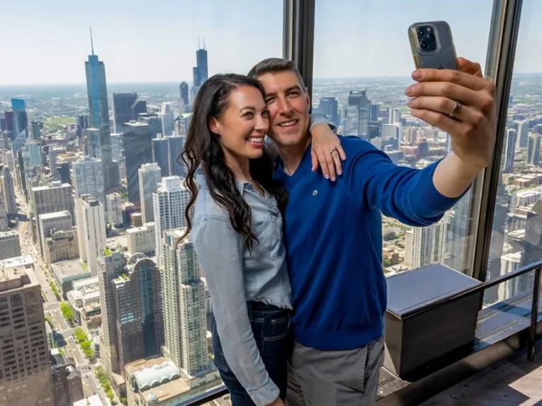 View from 360 Chicago