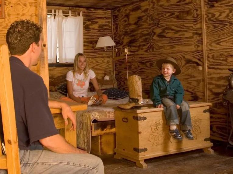 Grand Canyon Western Ranch Overnight Cabin Stay Getaway by Helicopter and Ground