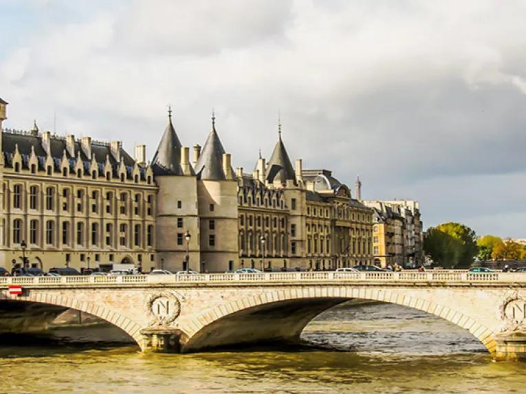 View from the River Seine