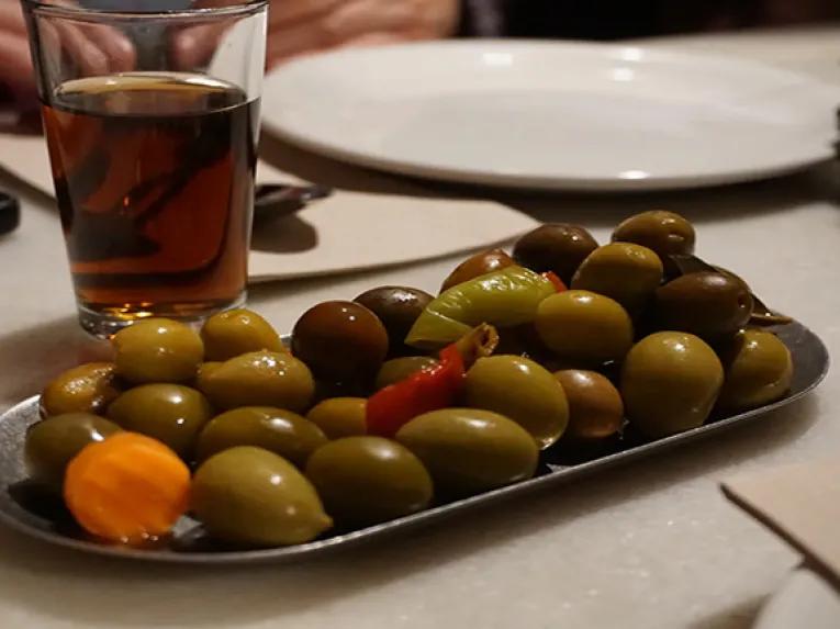 Plate of Olives