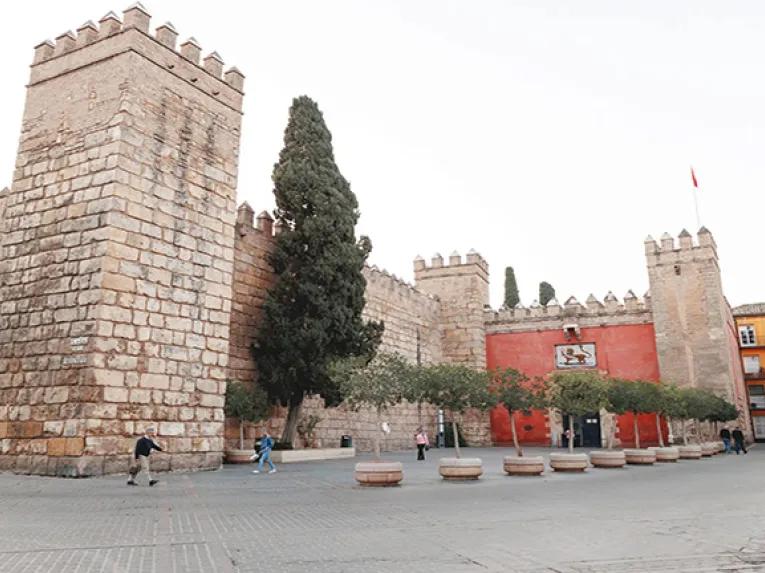 Looking back at the Alcazar