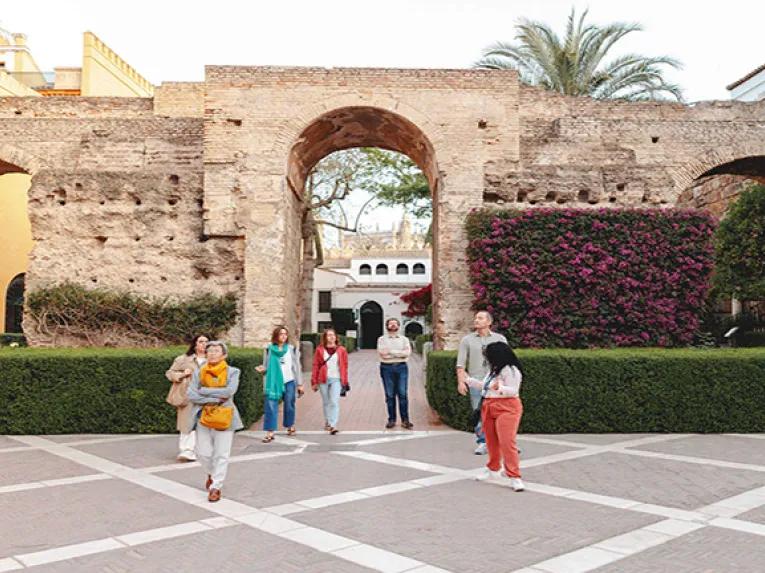 Inside the Courtyard