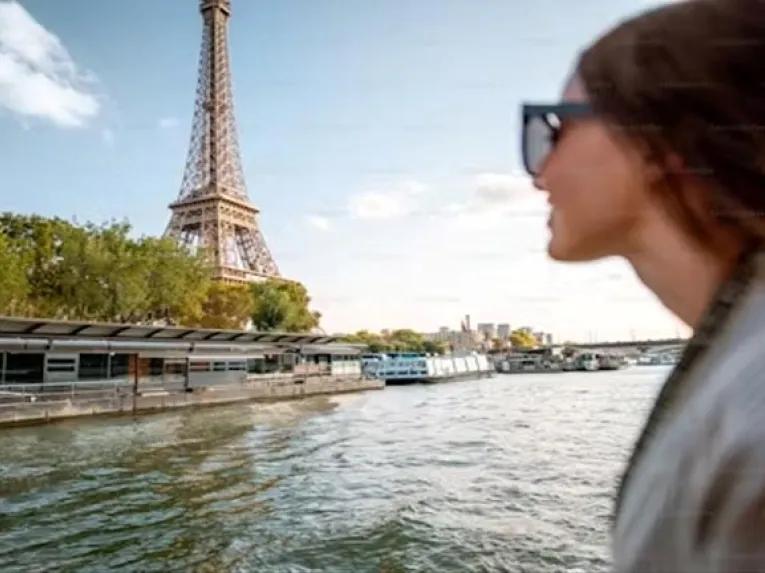 Eiffel Tower from the Seine
