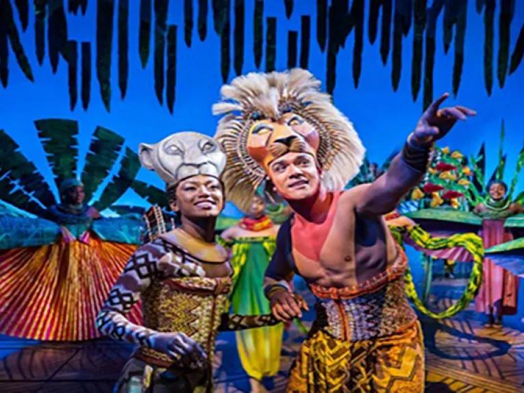 Lion King performers