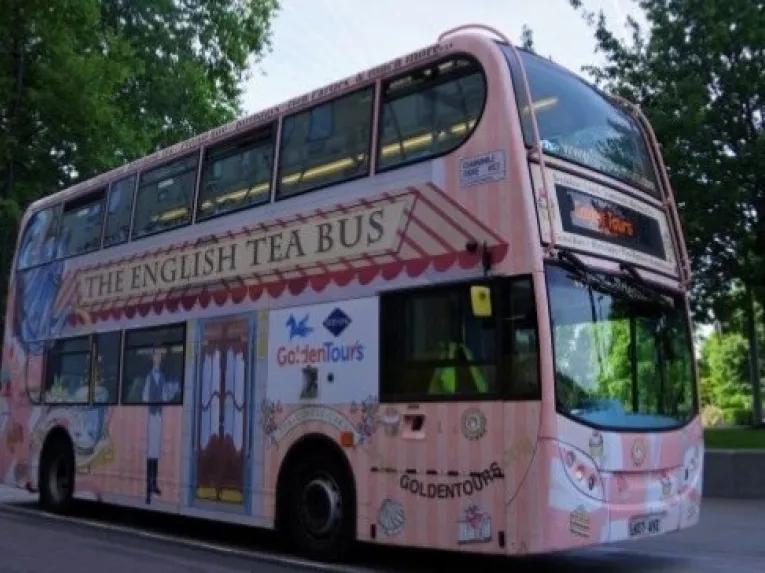 London Halloween Afternoon Tea Bus