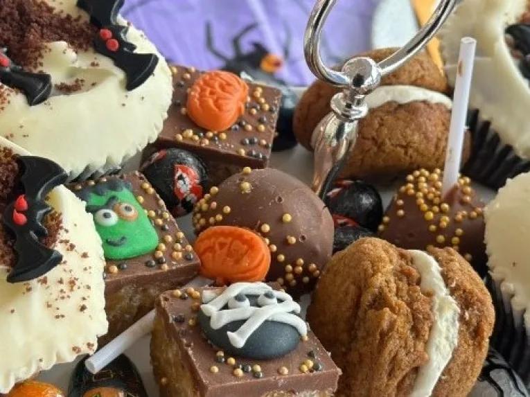 London Halloween Afternoon Tea Bus