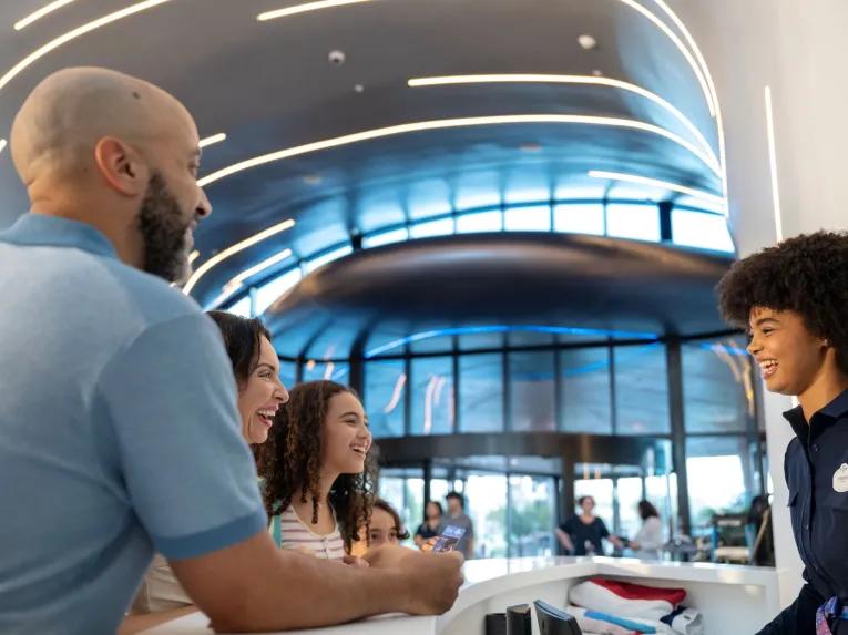 Guests in lobby at Universal Stella Nova Resort