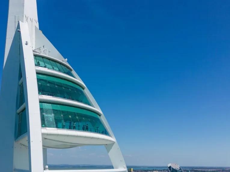 Spinnaker Tower with Afternoon Tea