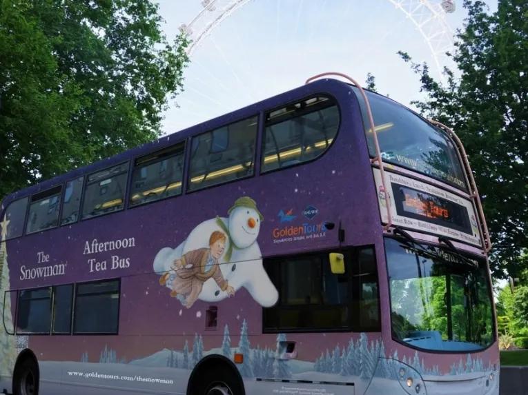The Snowman Official Afternoon Tea London Bus Tour