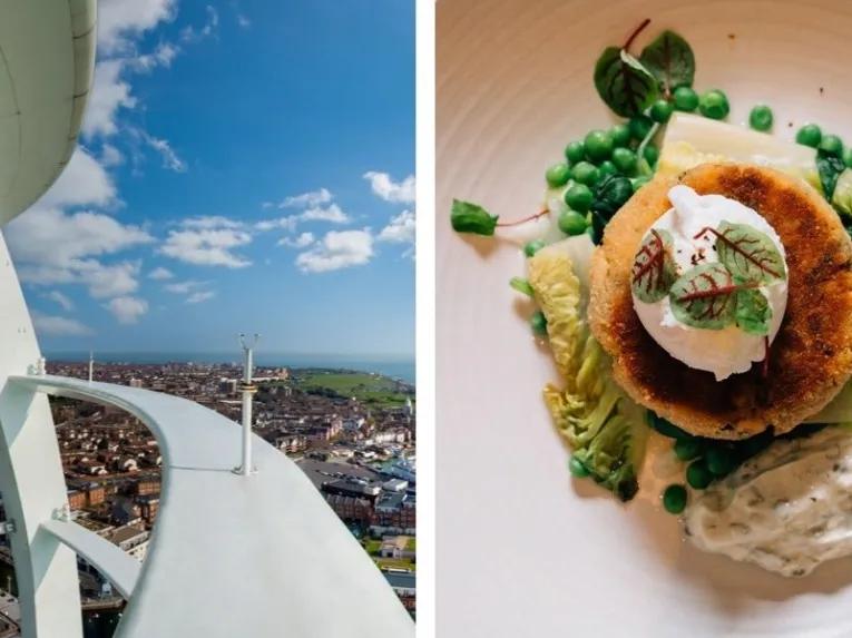 Spinnaker Tower with Afternoon Tea