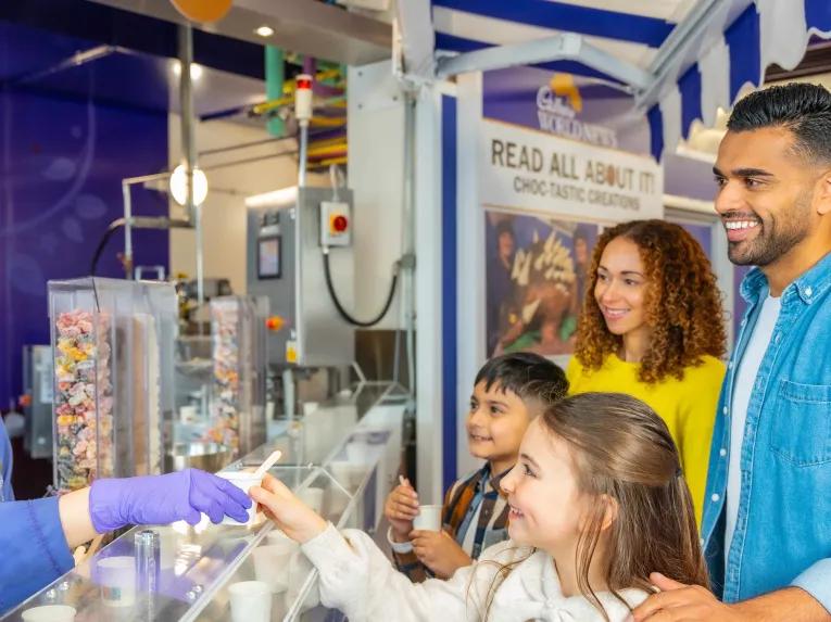 Cadbury World Testing