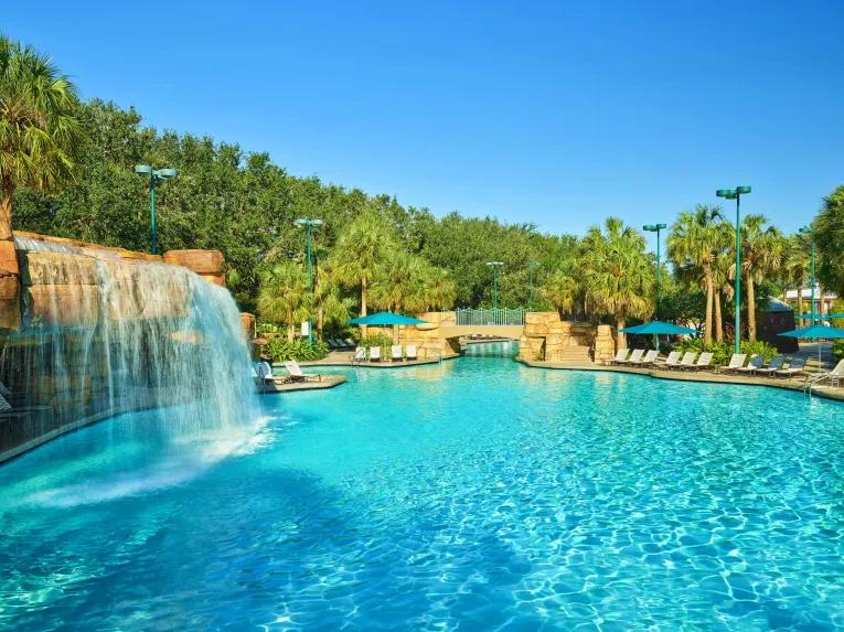 Grotto Pool at the Walt Disney World Swan
