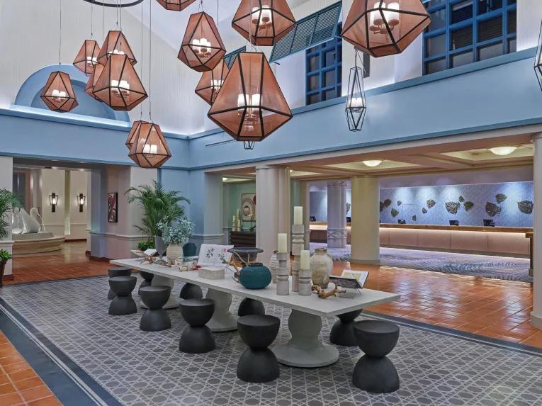 Lobby at the Walt Disney World Swan