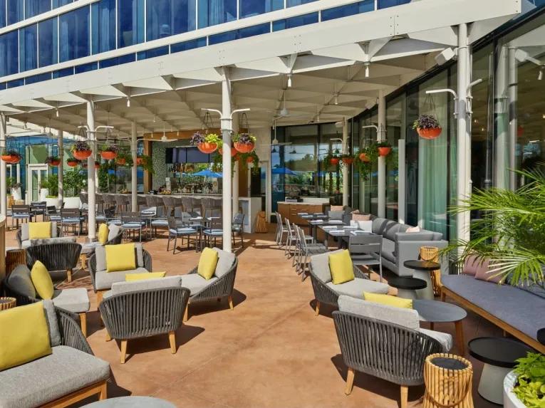 Tangerine Patio at the Walt Disney World Swan