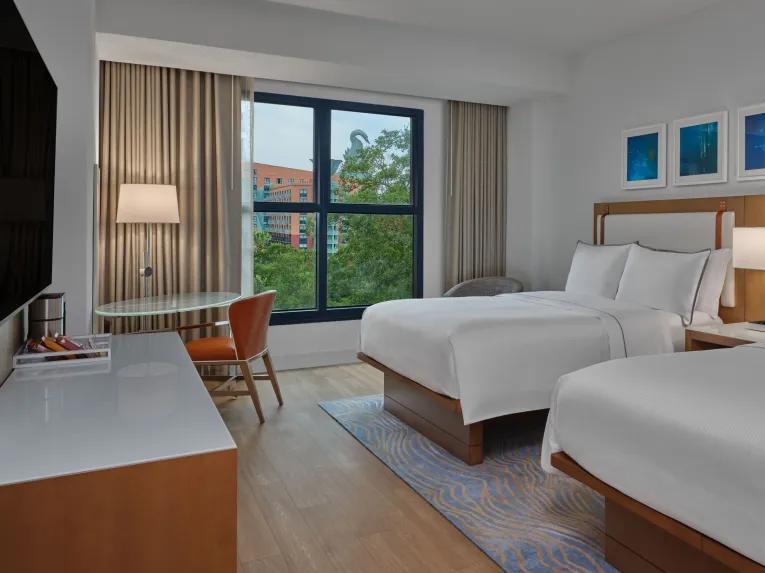Resort View Room at the Walt Disney World Swan