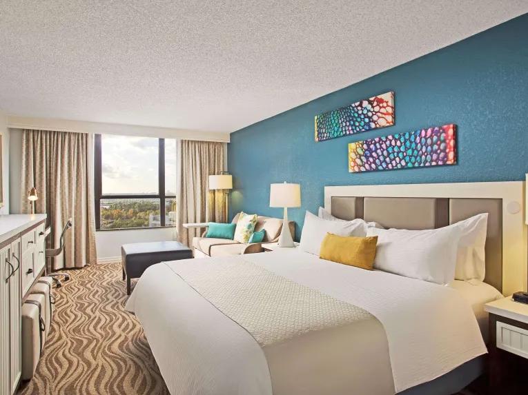 Lake View with 1 King Bed at the Wyndham Lake Buena Vista Disney Springs® Area