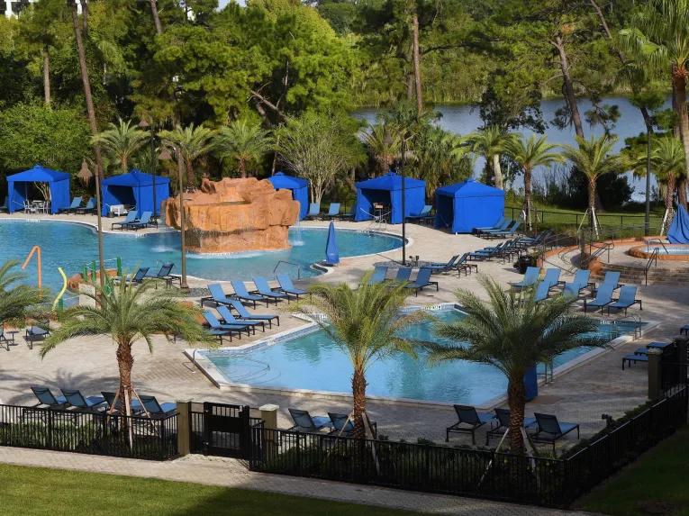 Pool area at Wyndham Lake Buena Vista – Disney Springs® Area