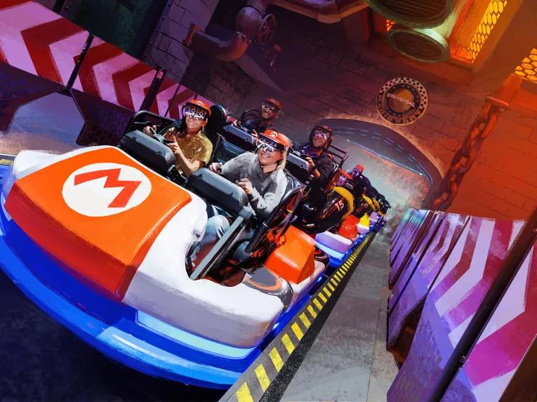 Mario Kart Bowsers Challenge at Universal Studios Hollywood