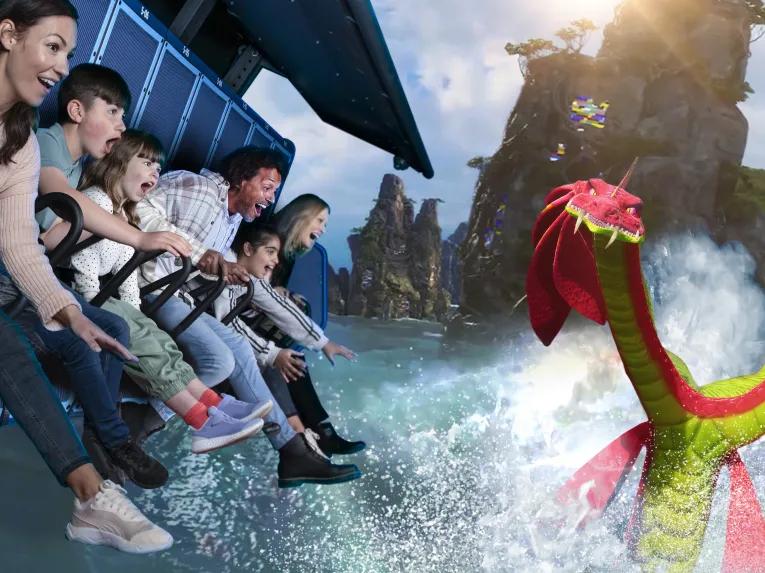 Mythica Theatre Ride Legoland UK