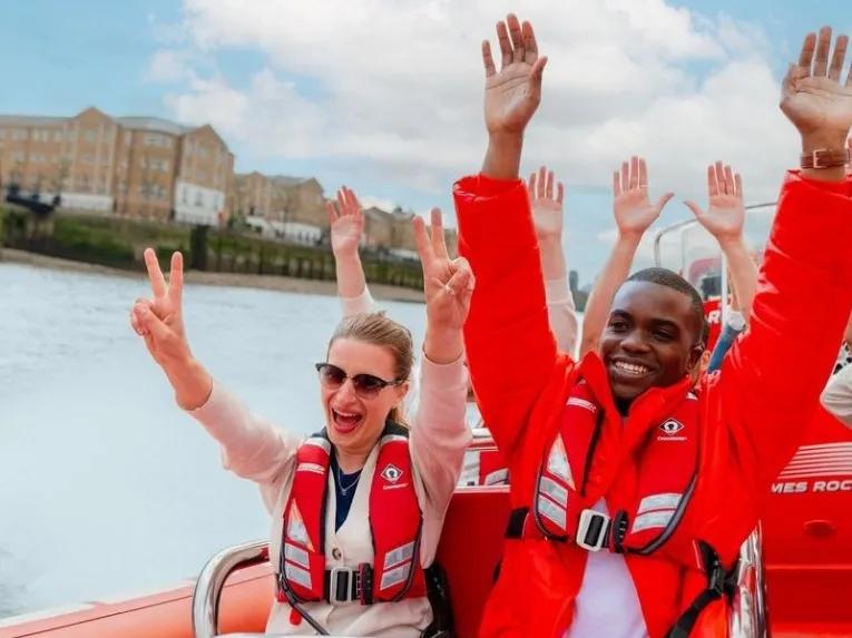 Thames Rockets Speed Boat Ride for Two - Experience Voucher