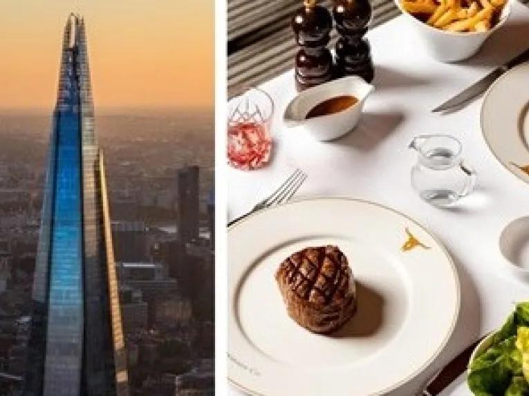 View from the Shard & Marco Pierre White