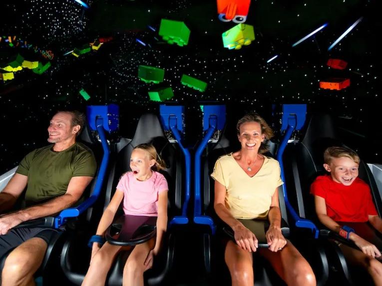 Guest on Galacticoaster at LEGOLAND Florida