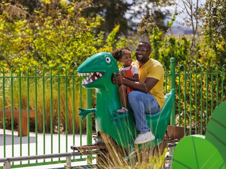 Guests at Peppa Pig theme Park in Florida