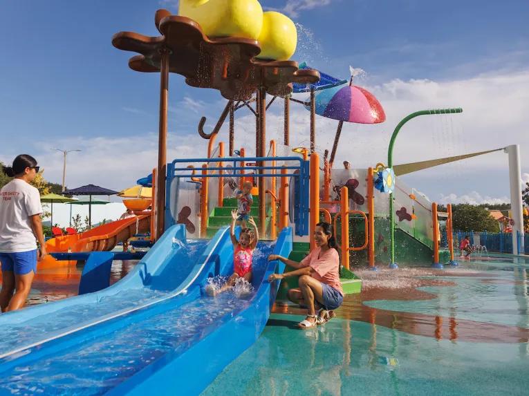 Guests at Peppa Pig theme Park in Florida