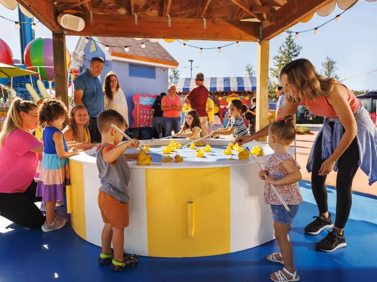 Guests at Peppa Pig theme Park in Florida