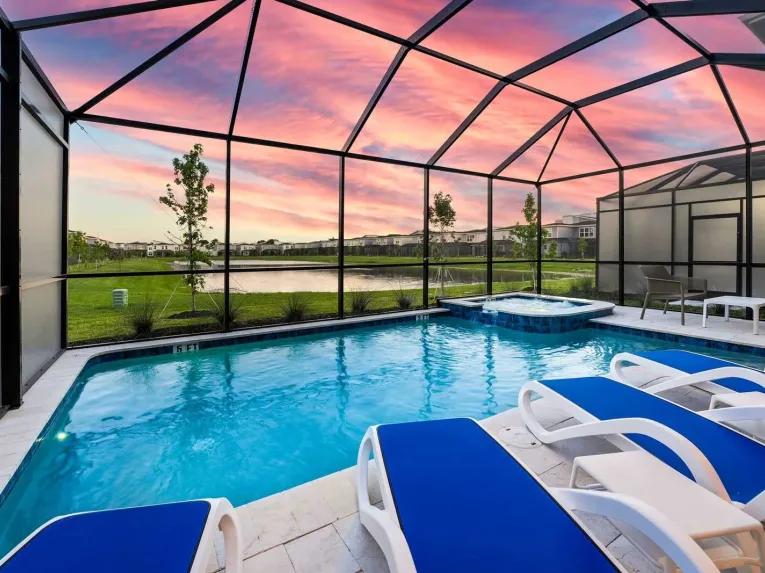 Villatel Orlando Resort (32323) 7-bedroom Villa in Orlando Town
