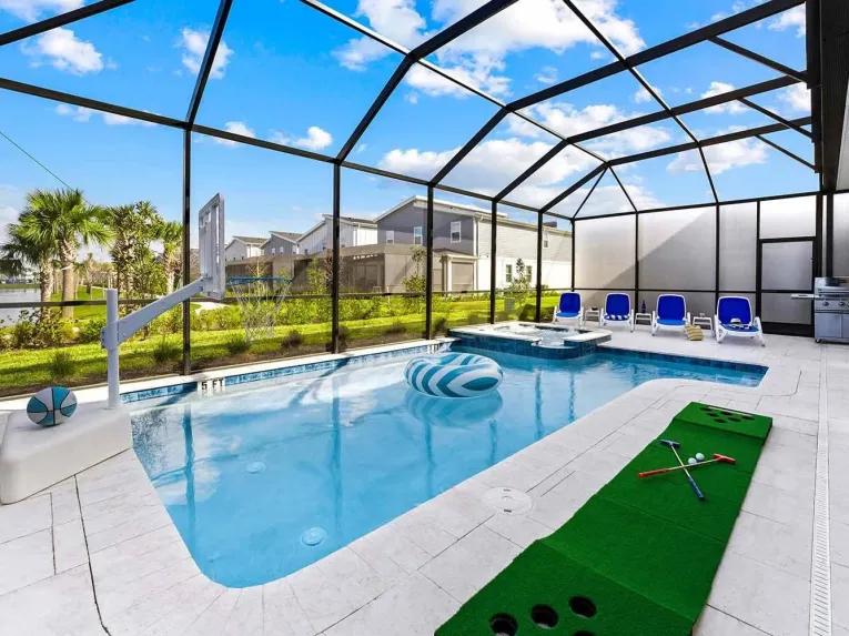Villatel Orlando Resort (32228) 6-bedroom Villa in Orlando Town